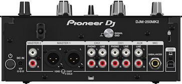 pioneer djm-250 mk2 terminals