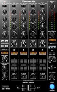 pioneer ddj-1000 controller review mixer section digital