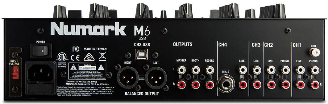 numark m6 dj mixer