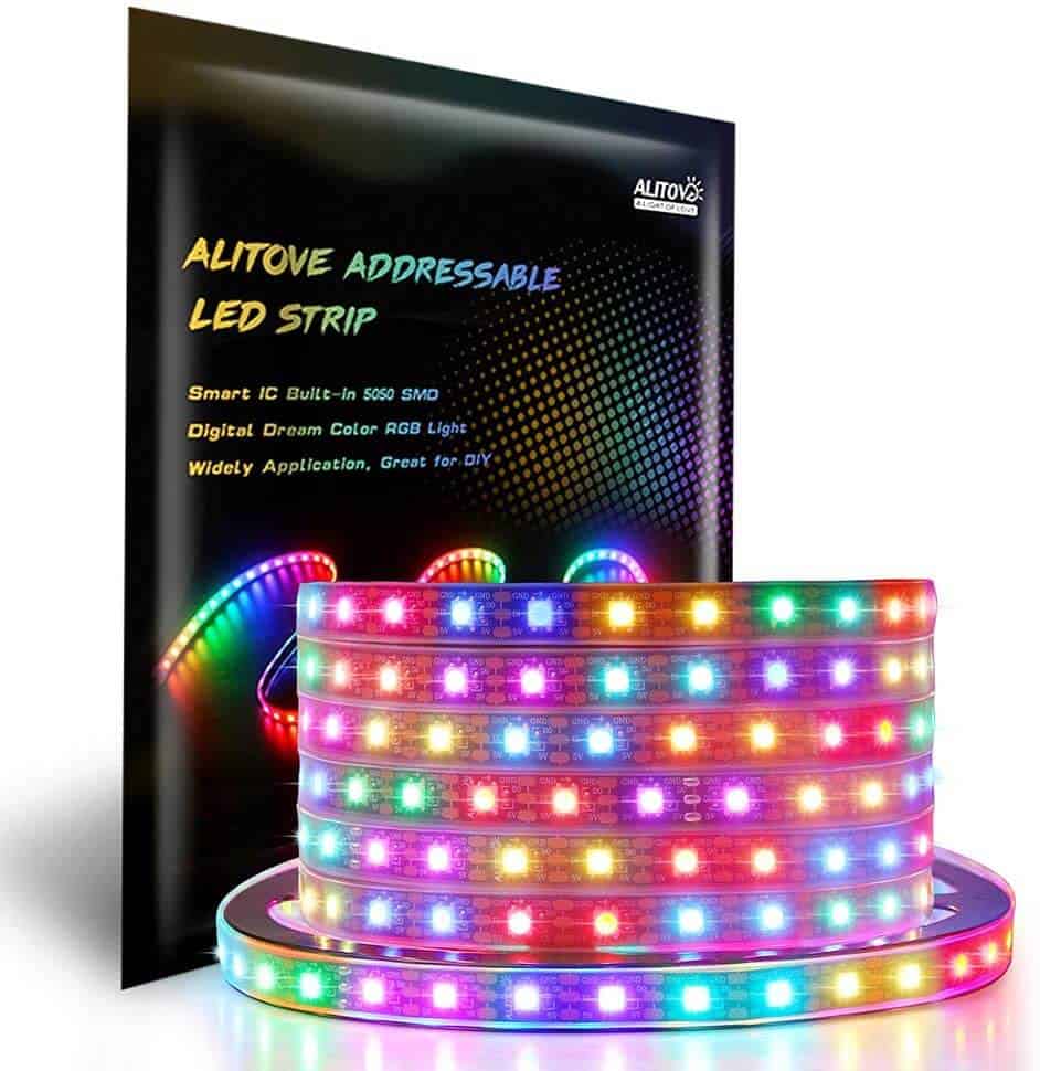 Addressable LED light strips and Music Controller1