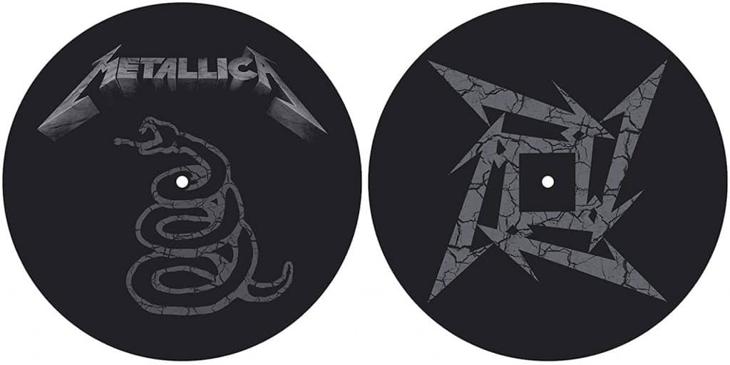 Metallica The Black Album Turntable Slipmat Set