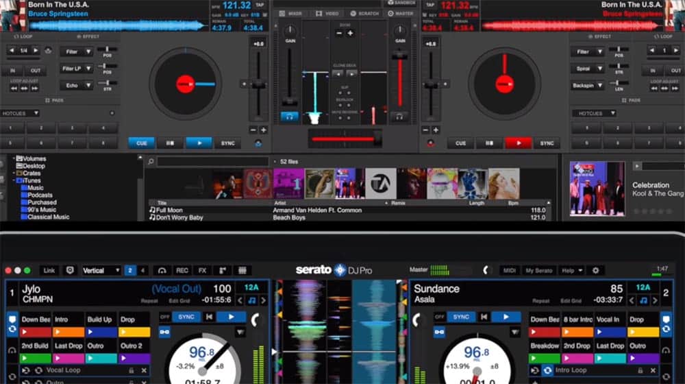 virtual dj vs traktor vs deckadance