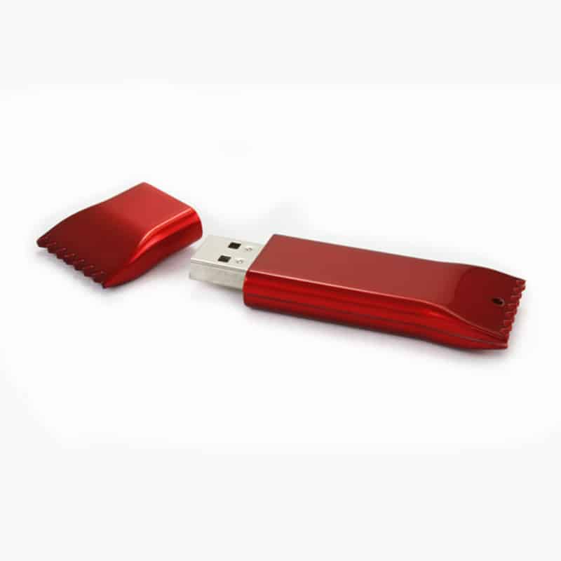 plastic USB drive