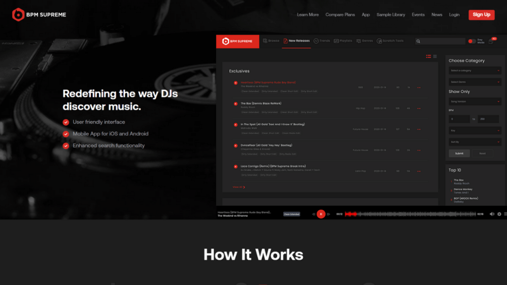 BPM supreme homepage